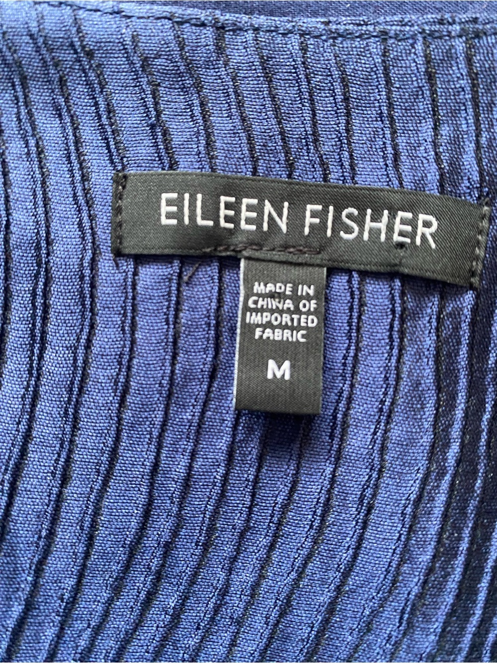 Eileen Fisher Textured Silk Blend Jacket - Picture 3 of 10